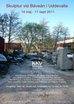 KKV-BOHUSLÄN 30 ÅR 2011 SKULPTUR VID BÄVEÅN