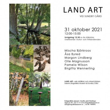 LAND ART vid Sundby Gård