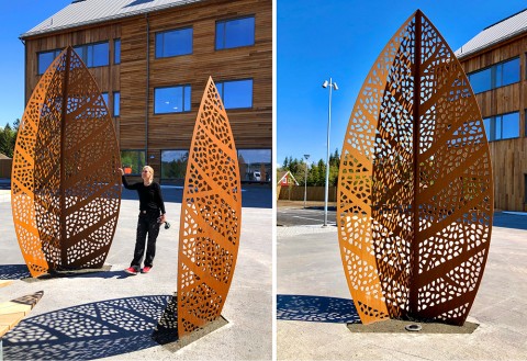 Skisser av Sagostigen och andra offentliga gestaltningar i Skissernas Rum på Galleri KC